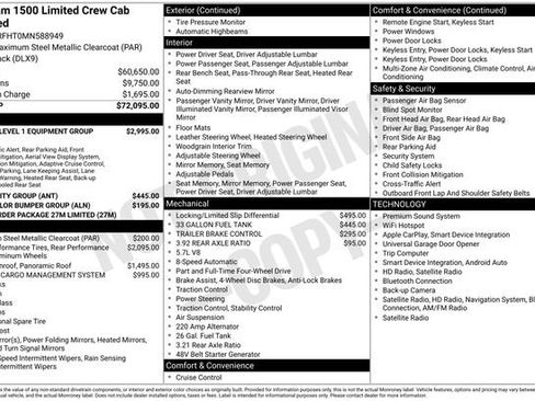 Used 2021 RAM 1500 Limited AWD/4WD image 8