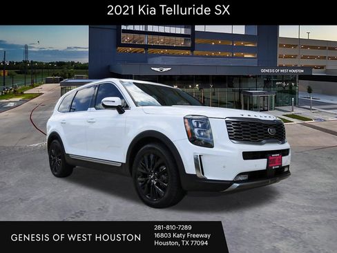 Used 2021 Kia Telluride SX w/ SX Prestige Package AWD/4WD image 1