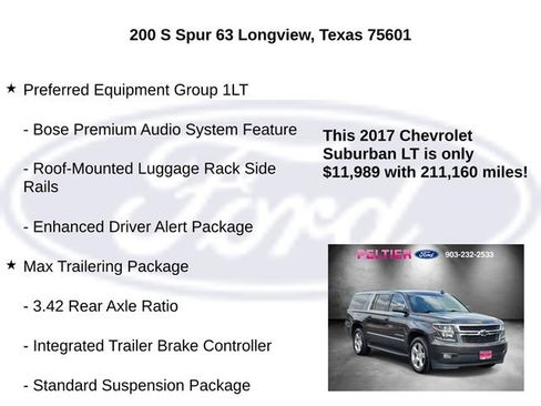 Used 2017 Chevrolet Suburban LT image 20