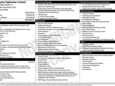 Used 2025 Toyota Highlander Limited image 7