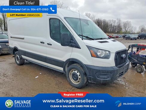 Used 2023 Ford Transit 250 Medium Roof RWD image 5