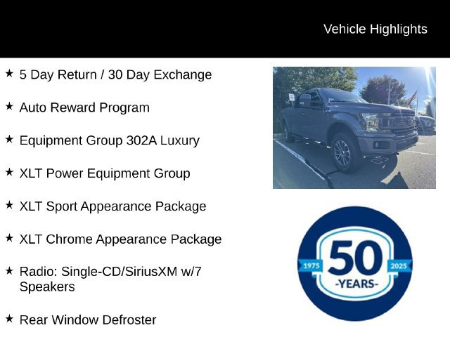 Used 2018 Ford F150 XLT w/ Equipment Group 302A Luxury AWD/4WD image 8