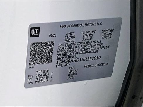 Used 2025 Chevrolet Tahoe LT AWD/4WD image 19
