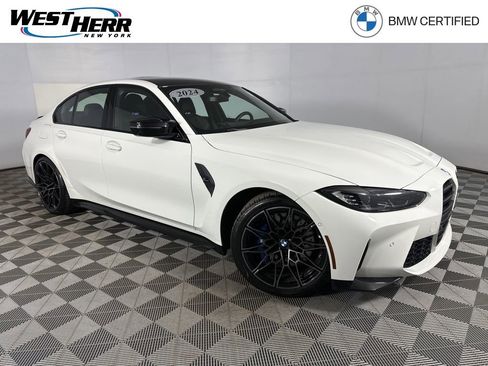 Certified 2024 BMW M3 Competition w/ Executive Package AWD/4WD image 1