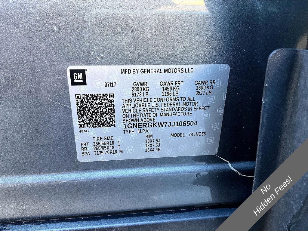 Used 2018 Chevrolet Traverse LT FWD image 24