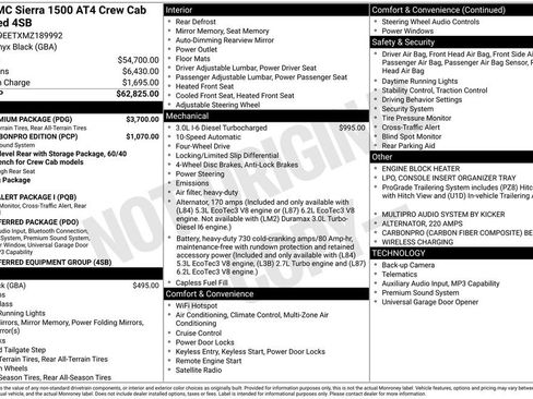 Certified 2021 GMC Sierra 1500 AT4 w/ AT4 Premium Package AWD/4WD image 6