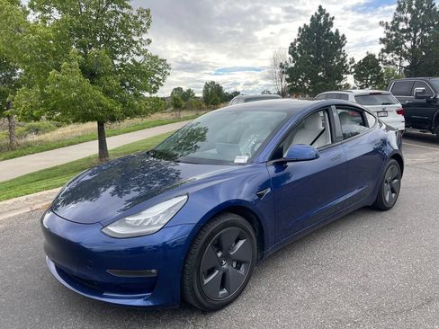 Used 2021 Tesla Model 3 Long Range AWD/4WD image 2