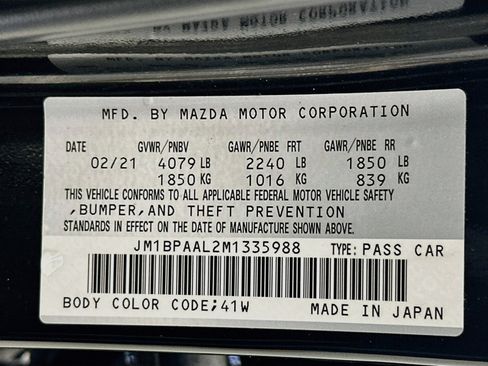 Used 2021 MAZDA MAZDA3 s FWD image 30