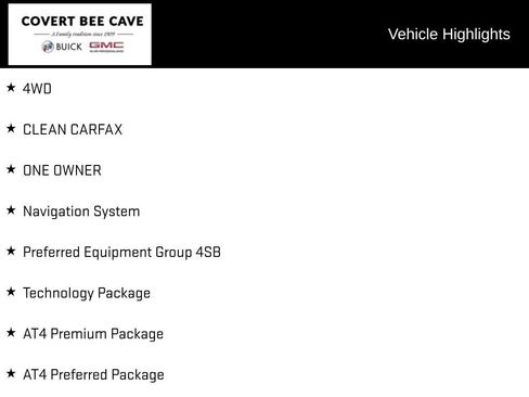 Certified 2024 GMC Sierra 1500 AT4 w/ Technology Package AWD/4WD image 6