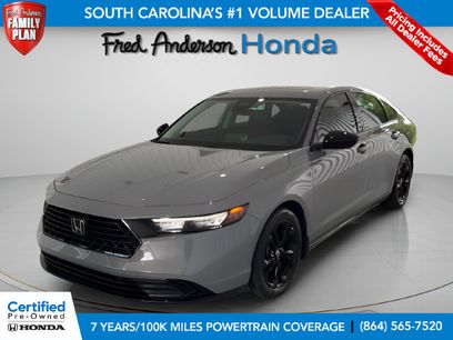 Certified 2025 Honda Accord SE
