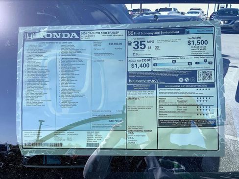 New 2026 Honda CR-V TrailSport image 19