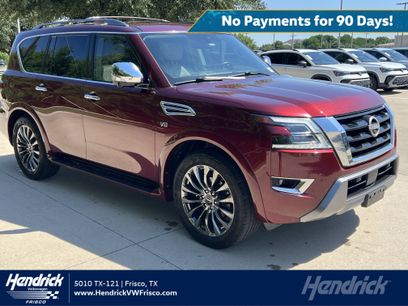Used 2021 Nissan Armada Platinum w/ Captain's Chairs Package