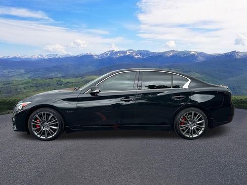 Used 2017 INFINITI Q50 Red Sport 400 AWD/4WD image 2