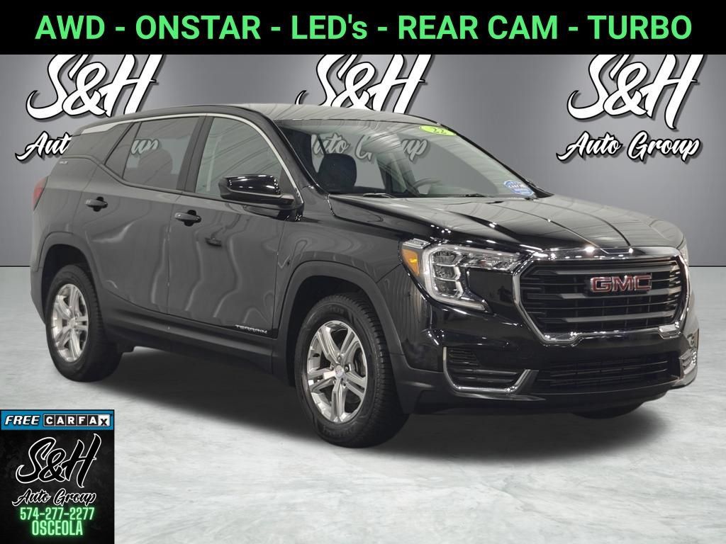 Used 2022 GMC Terrain SLE w/ LPO, Floor Liner Package AWD/4WD image 1