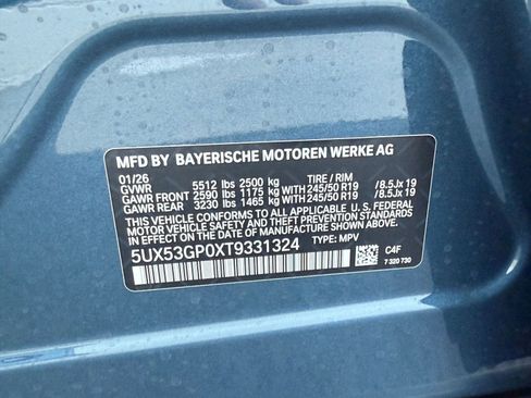 New 2026 BMW X3 xDrive30 w/ Convenience Package image 19