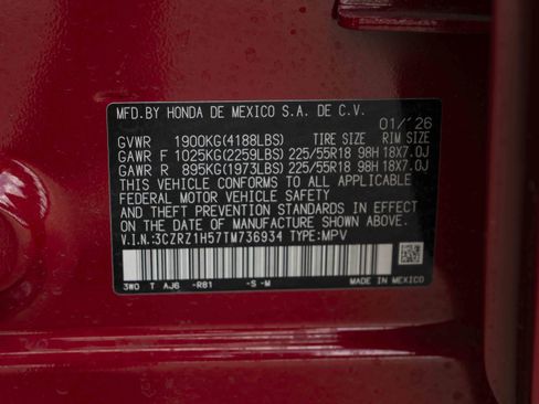 Used 2026 Honda HR-V Sport image 43