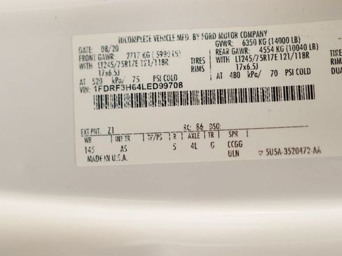Used 2020 Ford F350 XL w/ Power Equipment Group AWD/4WD image 33