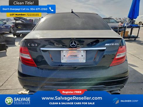 Used 2014 Mercedes-Benz C 63 AMG Sedan w/ Driver Assistance Package image 8