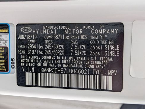 Used 2020 Hyundai Palisade SEL w/ Convenience Package AWD/4WD image 36