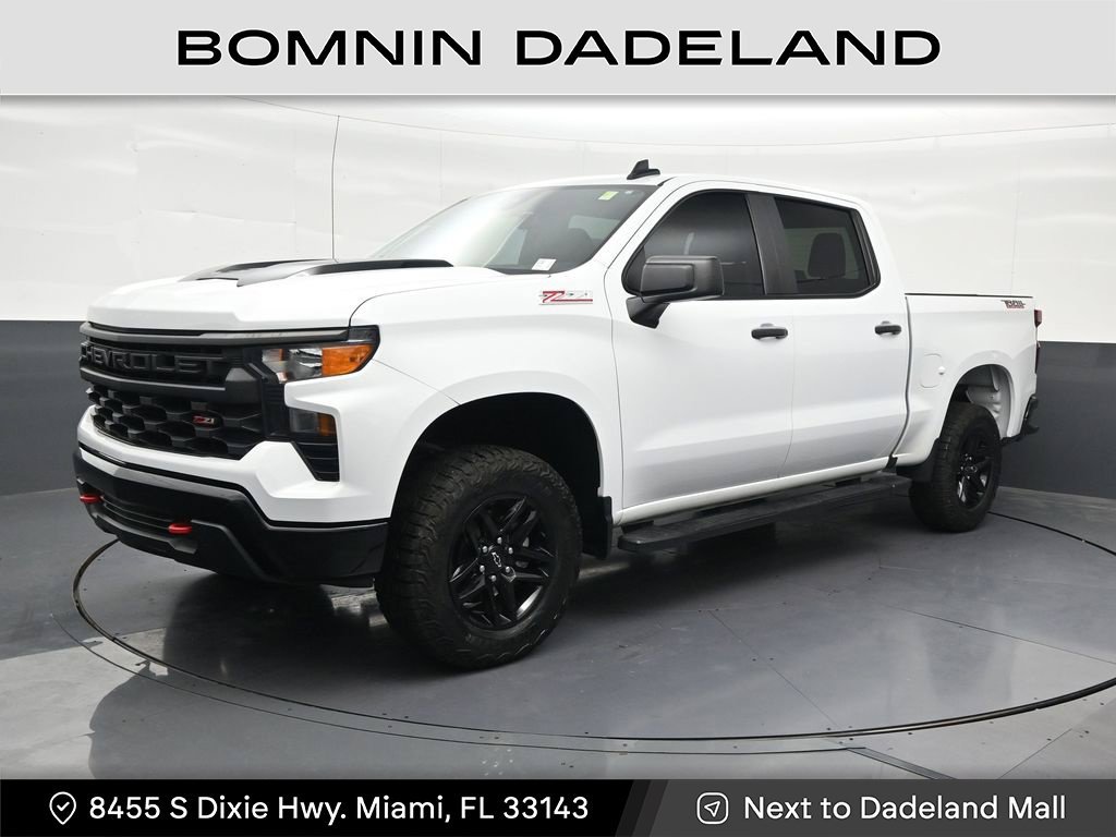 Used 2024 Chevrolet Silverado 1500 Custom Trail Boss AWD/4WD image 1