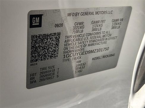 Used 2021 Chevrolet Silverado 1500 LTZ w/ LTZ Convenience Package II image 34