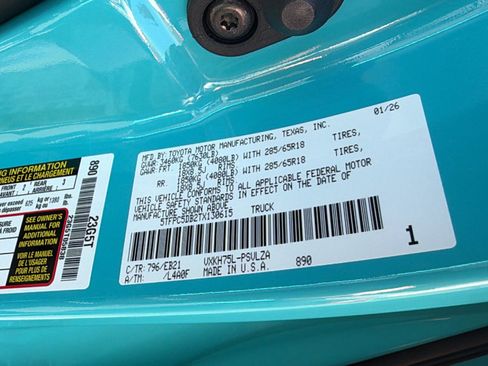 New 2026 Toyota Tundra TRD Pro image 30