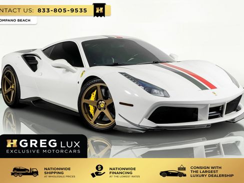 Used 2016 Ferrari 488 GTB Coupe Modified image 1