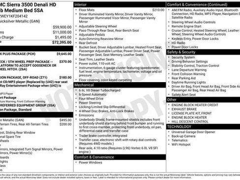 Used 2019 GMC Sierra 3500 Denali w/ Duramax Plus Package image 22