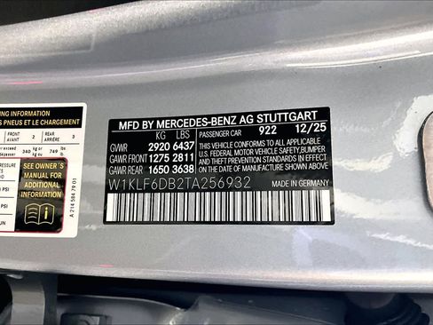 New 2026 Mercedes-Benz E 53 AMG e 4MATIC Sedan image 12