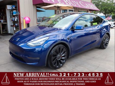 Used 2020 Tesla Model Y Performance AWD/4WD image 1