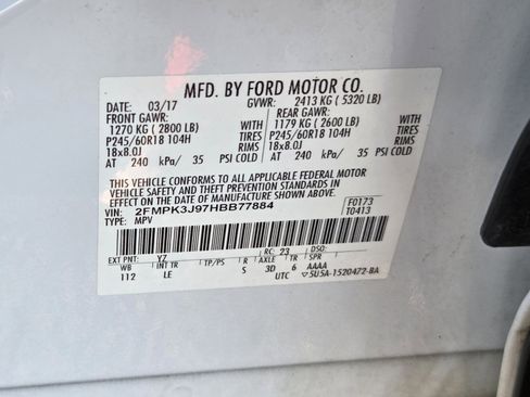 Used 2017 Ford Edge SEL w/ Equipment Group 201A image 34