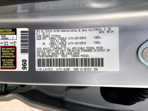 Used 2024 Toyota Tacoma TRD Sport image 34