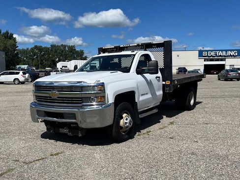 Used 2015 Chevrolet Silverado 3500 W/T w/ Snow Plow Prep Package image 1