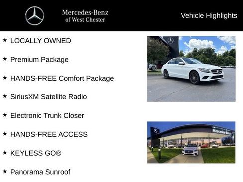 Certified 2019 Mercedes-Benz C 300 4MATIC Sedan image 5
