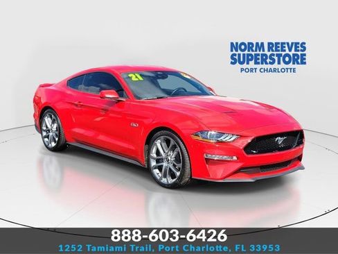 Used 2021 Ford Mustang GT Premium w/ Ford Safe & Smart Package image 1