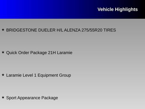 Used 2025 RAM 1500 Laramie w/ Sport Appearance Package AWD/4WD image 16