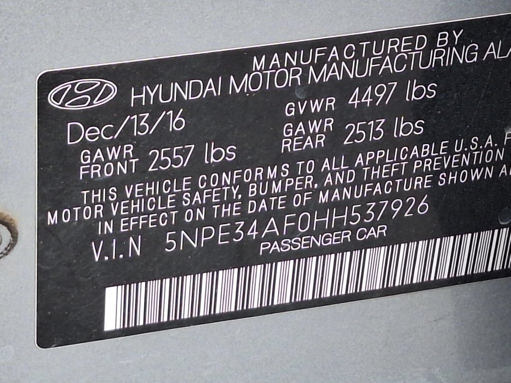Used 2017 Hyundai Sonata Sport w/ Cargo Package FWD image 26