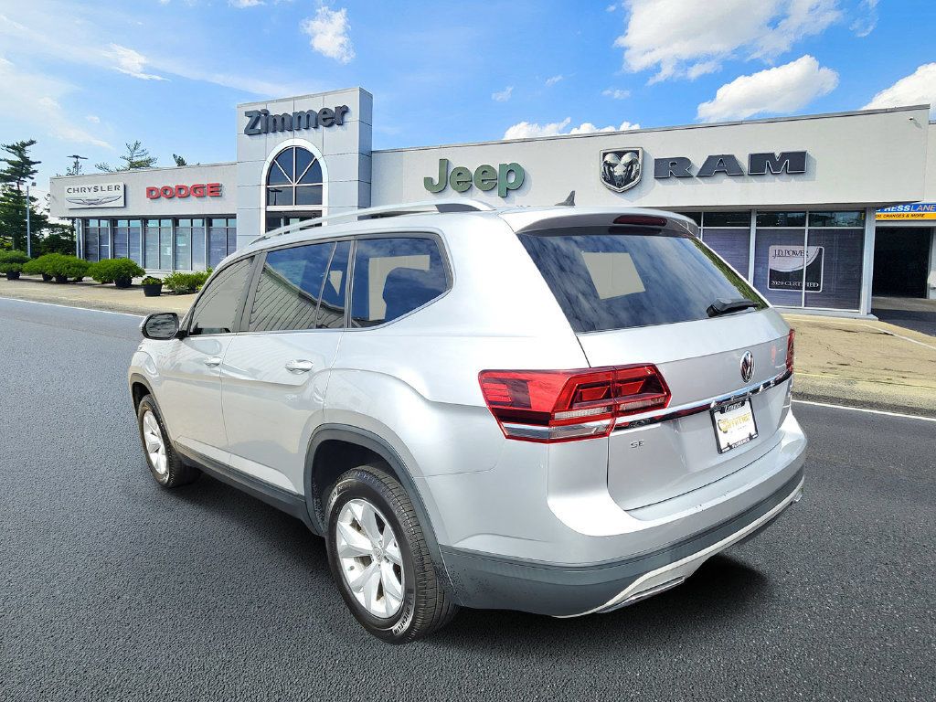 Used 2018 Volkswagen Atlas SE AWD/4WD image 3