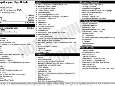 Used 2016 Jeep Compass High Altitude image 3