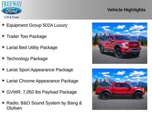 Used 2020 Ford F150 Lariat AWD/4WD image 2