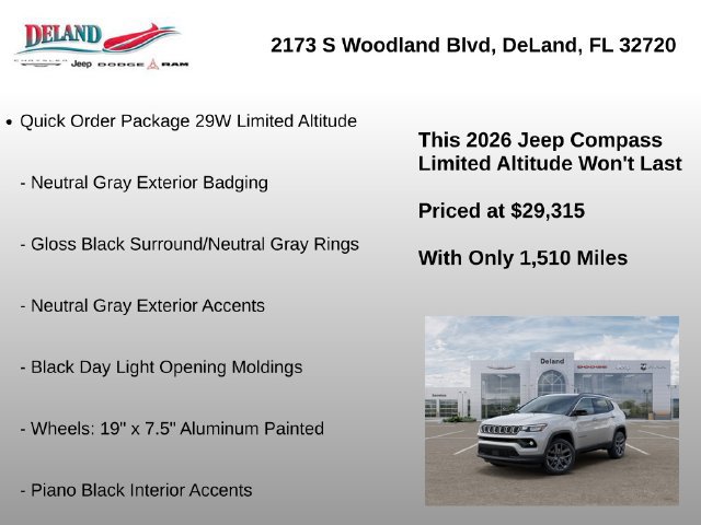 New 2026 Jeep Compass Limited AWD/4WD image 7