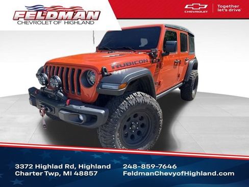 Used 2018 Jeep Wrangler Unlimited Rubicon w/ Steel Bumper Group AWD/4WD image 1