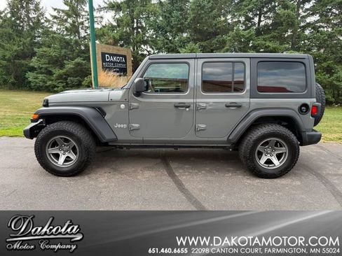 Used 2021 Jeep Wrangler Unlimited Sport AWD/4WD image 1