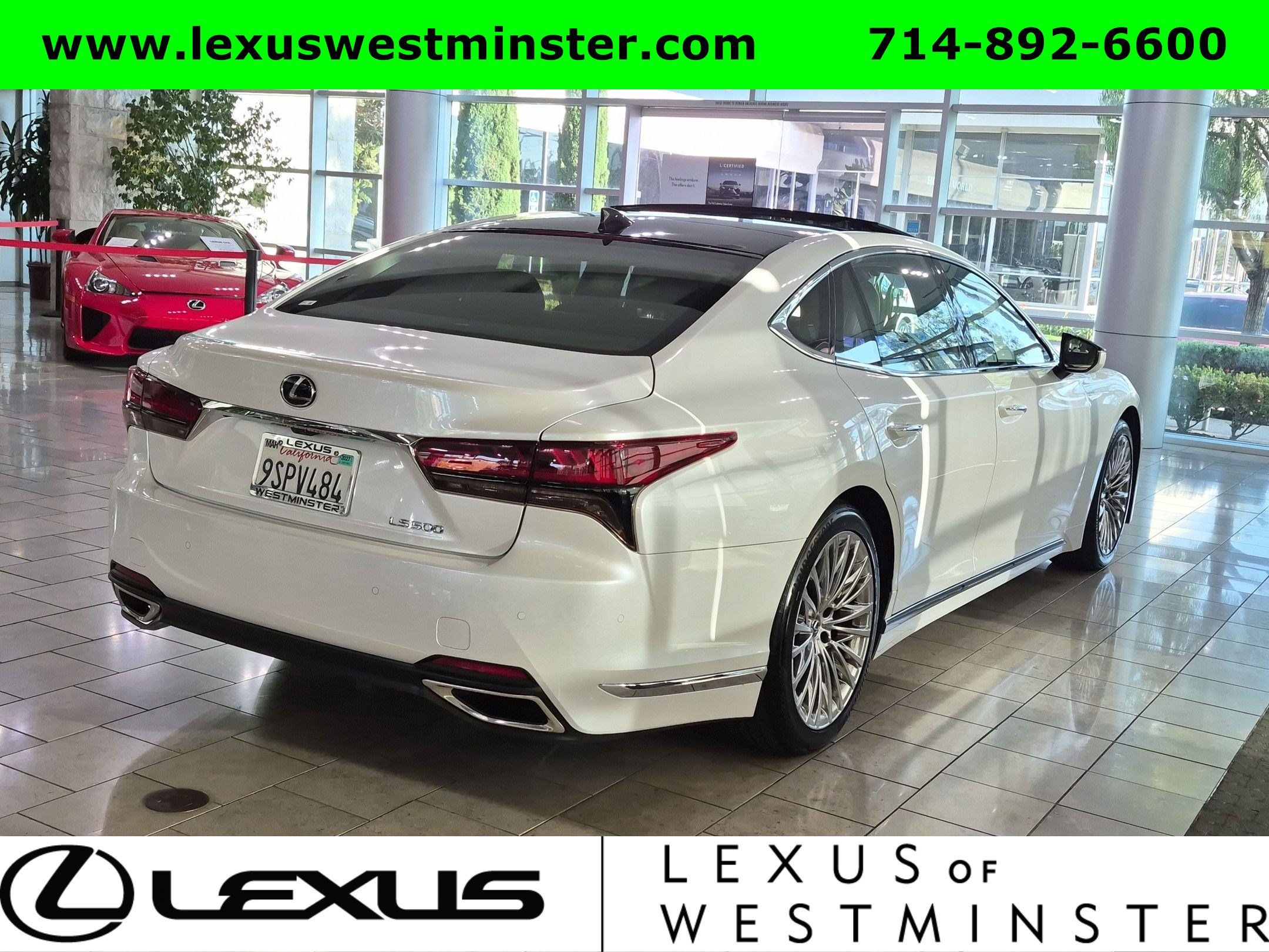 Certified 2025 Lexus LS 500 w/ Interior Upgrade Package RWD image 8
