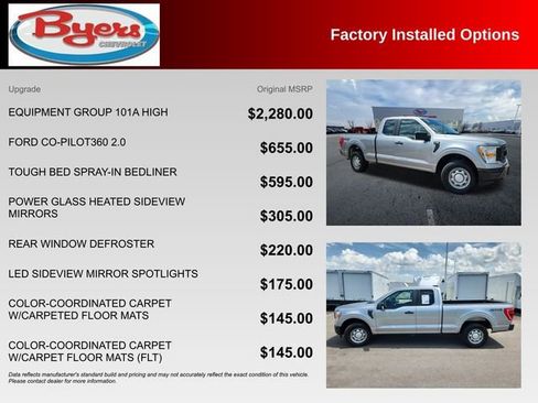 Used 2022 Ford F150 XL w/ Equipment Group 101A High AWD/4WD image 10