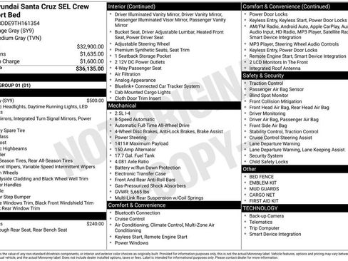 New 2026 Hyundai Santa Cruz SEL AWD/4WD image 29