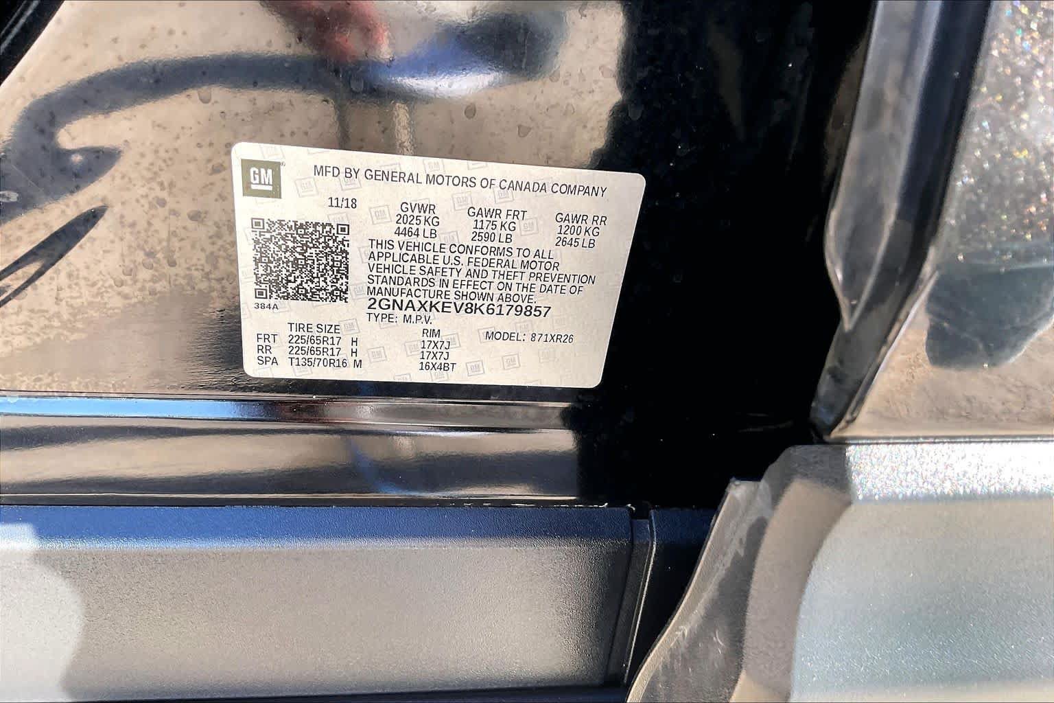 Used 2019 Chevrolet Equinox LT FWD image 37