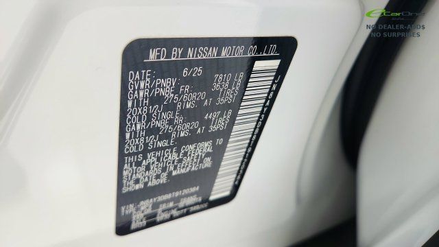 Used 2026 Nissan Armada PRO-4X w/ Captain's Chari Seat Package AWD/4WD image 63