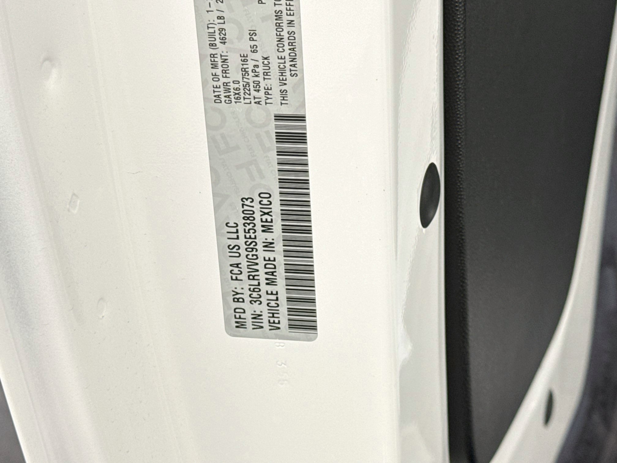 Used 2025 RAM ProMaster 2500 w/ U-Haul Equipment Group FWD image 12