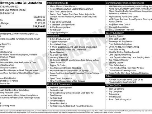 Used 2024 Volkswagen Jetta GLI Autobahn image 28